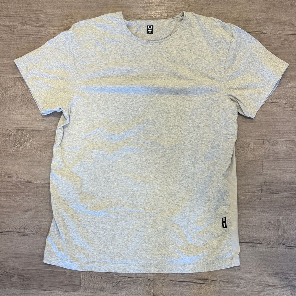 ASRV tshirt.  Grey with mesh back.  Size XL